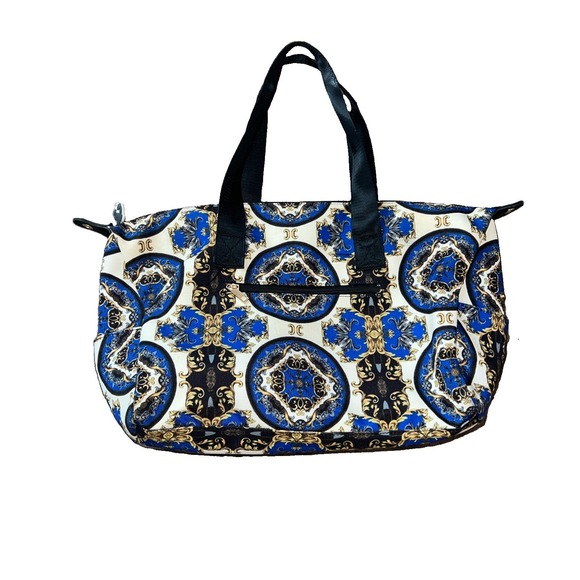 Alice + Olivia Handbags - Alice and Olivia Duffel Bag Real Romance Sapphire Stacey Bendet